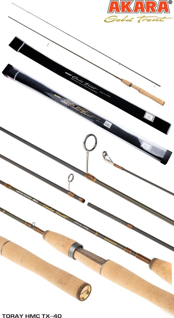 Удилище Akara Gold Trout 672UL GT672UL-200