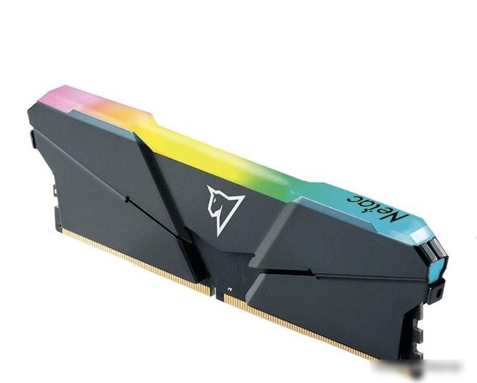 Оперативная память Netac Shadow RGB 16ГБ DDR4 3200 МГц NTSRD4P32SP-16E