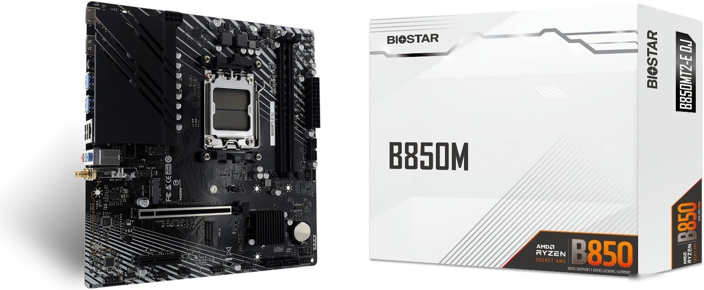 Материнская плата BIOSTAR B850MT2-E DJ Ver. 6.1