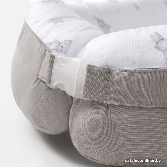 Матрас-кокон Perina Soft Cotton гнездышко ГН-02.6 (серый)