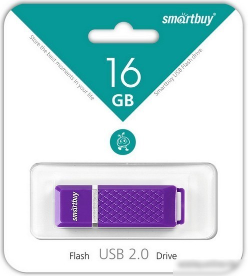 USB Flash Smart Buy Quartz Violet 16GB [SB16GBQZ-V]