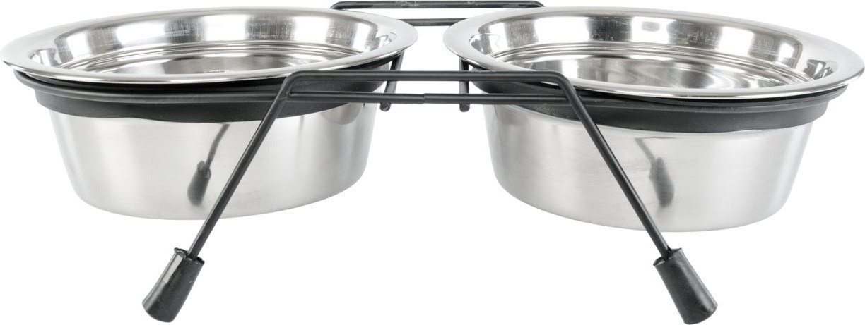 Миски на подставке ZooZooZoo на подставке SWT-6010-780 (черный)