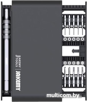 Набор бит Jakemy JM-8170 (21 предмет) Набор бит Jakemy JM-8170 (21 предмет)