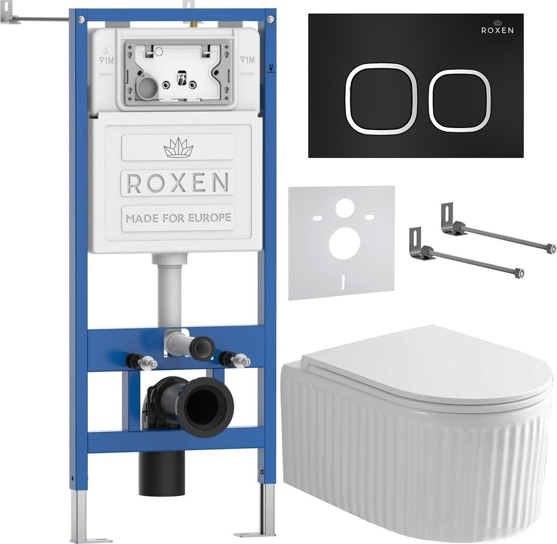 Унитаз подвесной Roxen StounFix Dual Fresh 968267