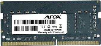 Оперативная память AFOX 16GB DDR4 SODIMM PC4-25600 AFSD416PS1P