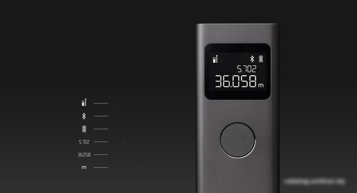Лазерный дальномер Xiaomi Smart Laser Measure MJJGCJYD001QW