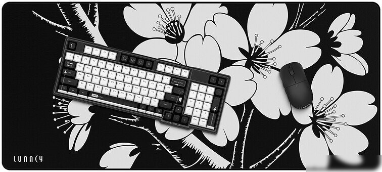 Коврик для стола Lunacy Black Sakura XL