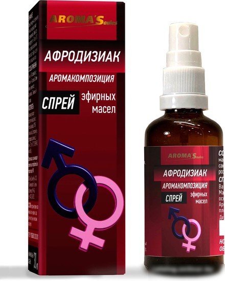 Aroma Saules Смесь эфирных масел Афродизиак Спрей 30 мл