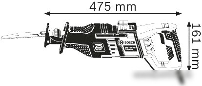 Сабельная пила Bosch GSA 1300 PCE Professional (060164E200)