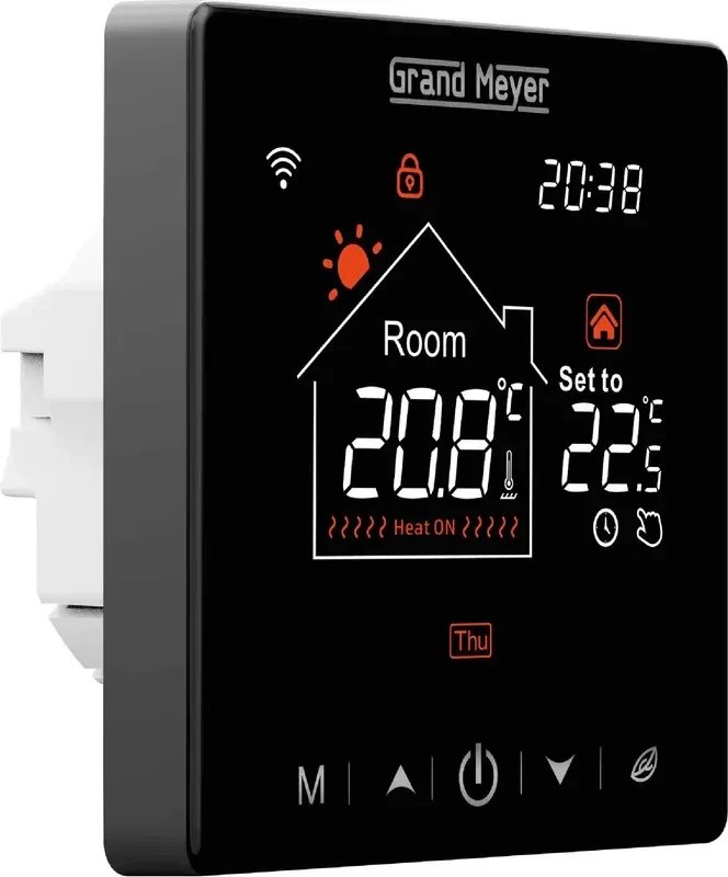 Терморегулятор Grand Meyer Wi-Fi SN-20 (черный)