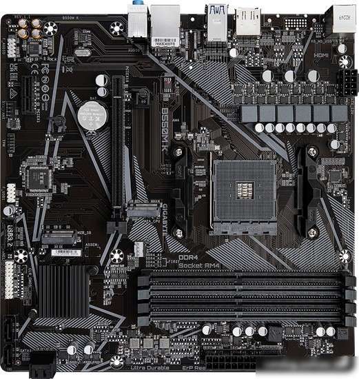 Материнская плата Gigabyte B550M K (rev. 1.1)