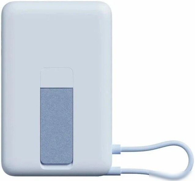 Внешний аккумулятор Xiaomi Magnetic Power Bank with Built-in Stand WPB1007Z 10000mAh (голубой, международная версия)