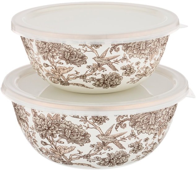 Набор салатников Agness Royal Garden 950-097