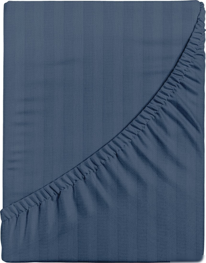 Постельное белье Нордтекс Verossa Stripe на резинке 180x200x30 925741 (Sapphire)