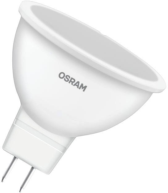 Светодиодная лампочка Osram LED Value LVMR1675 10SW/830 230В GU5.3 2х5 RU 4058075585102