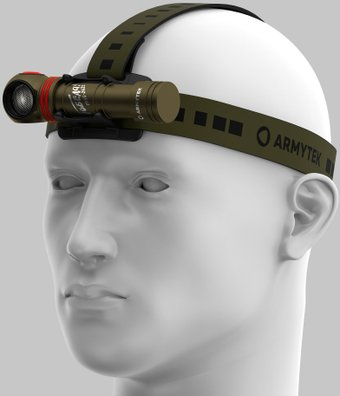 Фонарь Armytek Elf C2 USB-C Победа (белый)