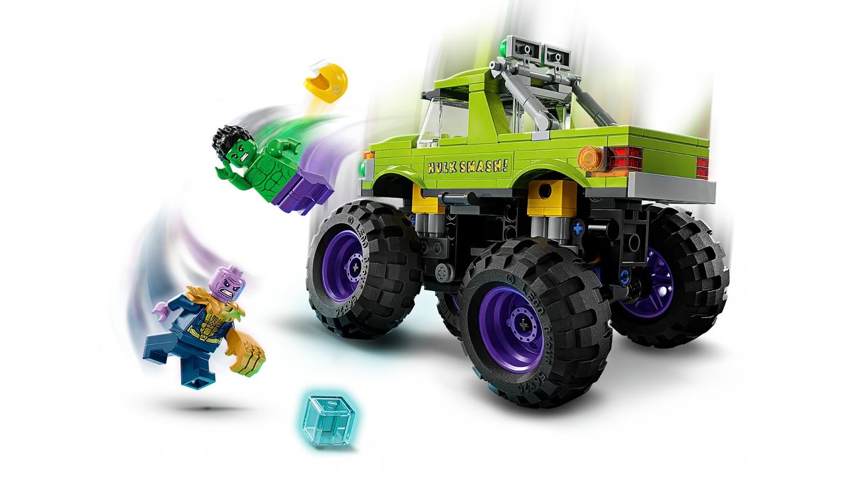 Конструктор LEGO Монстр-трак Халка против Таноса 76312