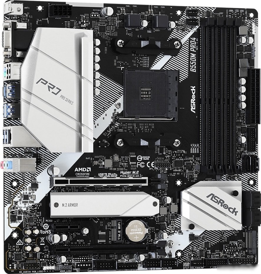 Материнская плата ASRock B550M Pro4