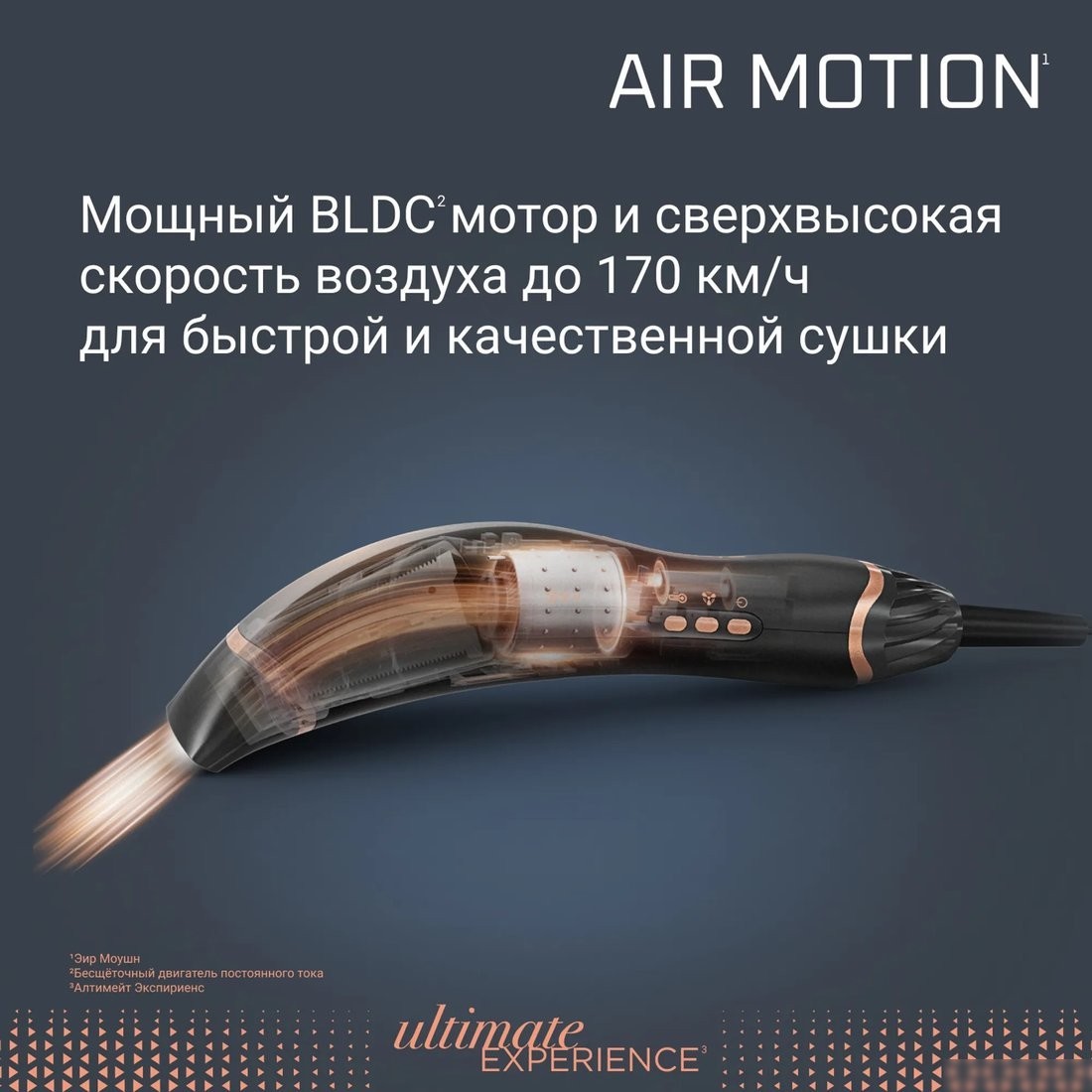 Фен Rowenta Ultimate Experience Air Motion CF8C20E0