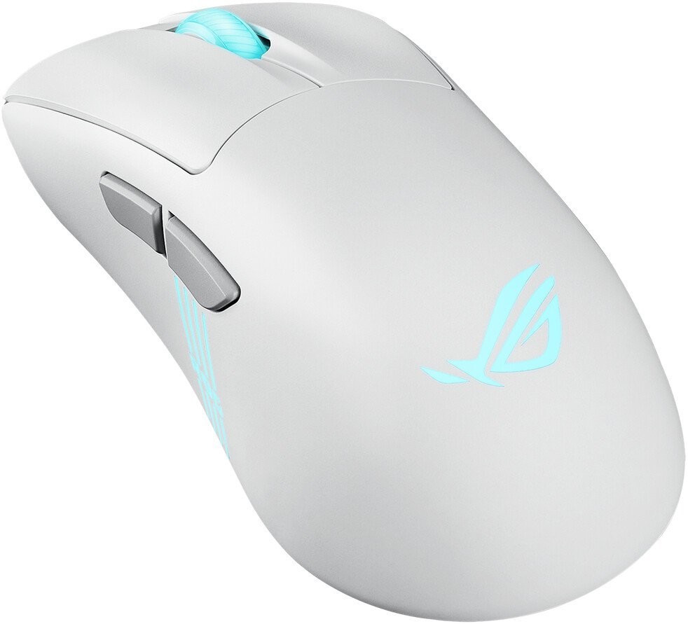 Игровая мышь ASUS ROG Keris II Origin Moonlight White