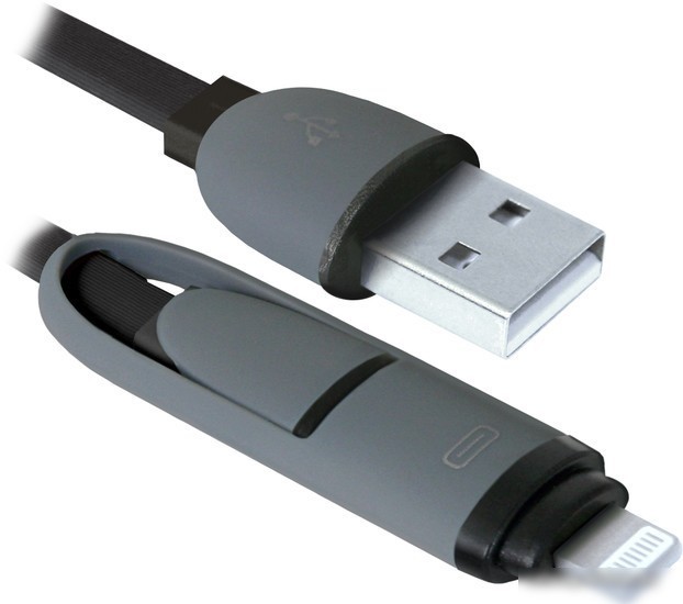 Кабель Defender USB10-03BP (черный) [87488]