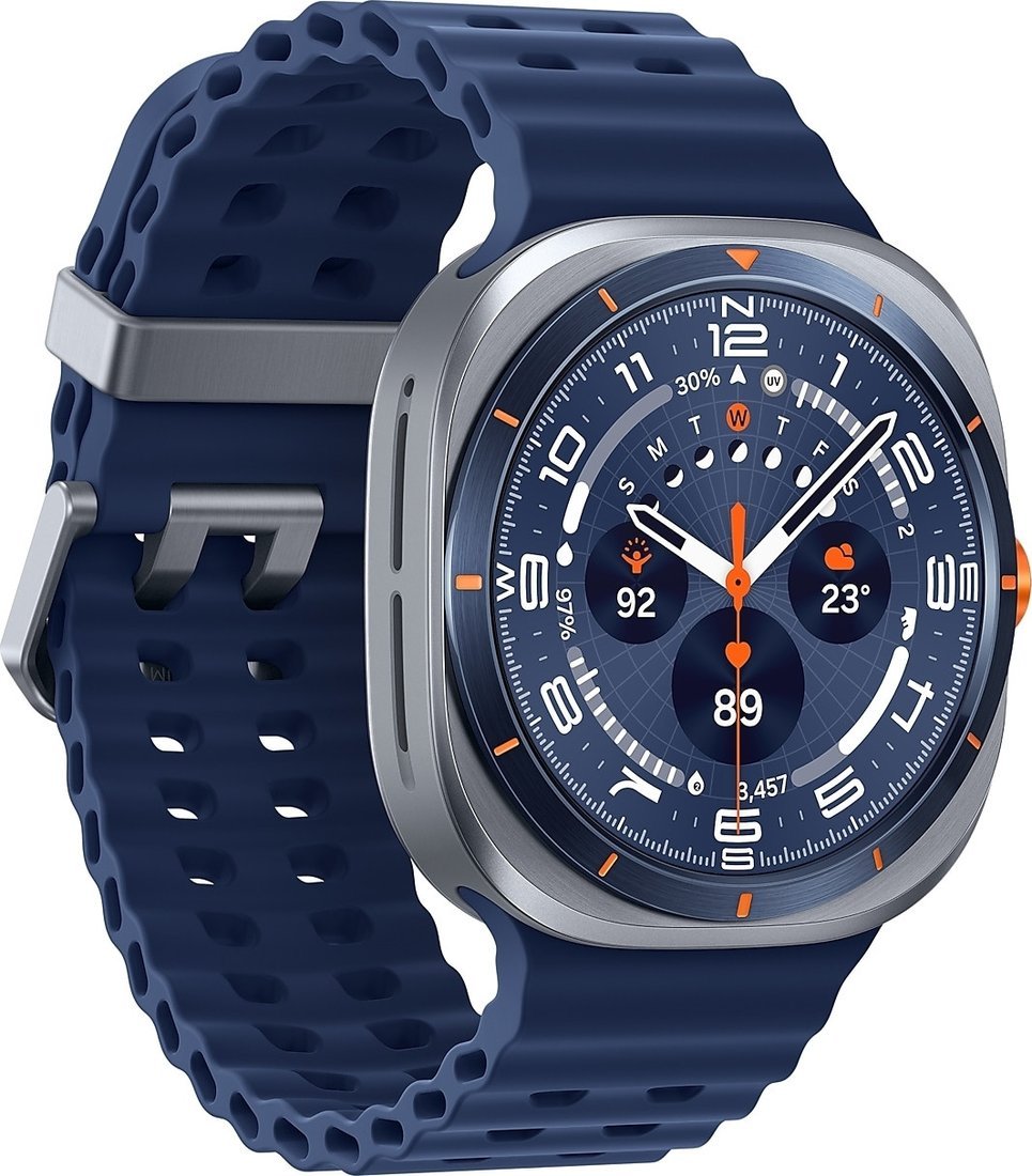 Умные часы Samsung Galaxy Watch Ultra 2025 47 мм LTE (синий титан)