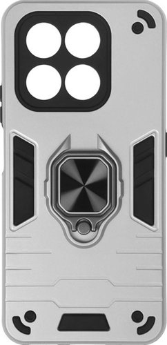 Чехол для телефона BoraSCO Anti-Shock Case для Honor X7d/400 Smart 75892 (серебристый)