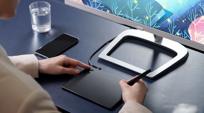 Графический планшет Huion Inspiroy RTE-100 (черный)