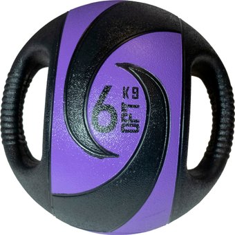 Медбол Dinamika Тренировочный с хватами ZSO-005428 (6кг)