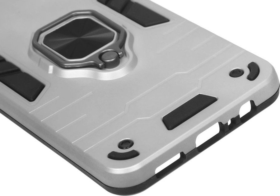 Чехол для телефона BoraSCO Anti-Shock Case для Samsung Galaxy A07 75628 (серебристый)