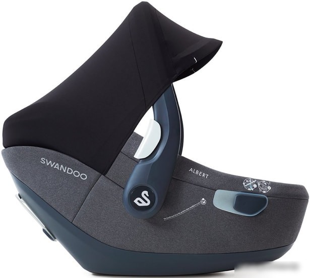 Детское автокресло Swandoo Albert (без базы, sesame grey)