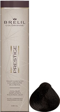 Крем-краска для волос Brelil Professional Colorianne Prestige 4/00 шатен