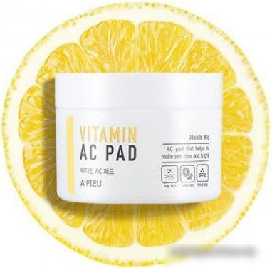 A'Pieu Пилинг-диски для очищения кожи Vitamin AC Pad 80 г