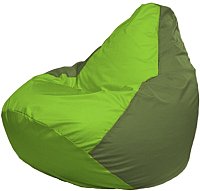 Кресло-мешок Flagman Груша Мега XXXL Г3.1-164 (салатовый/оливковый)