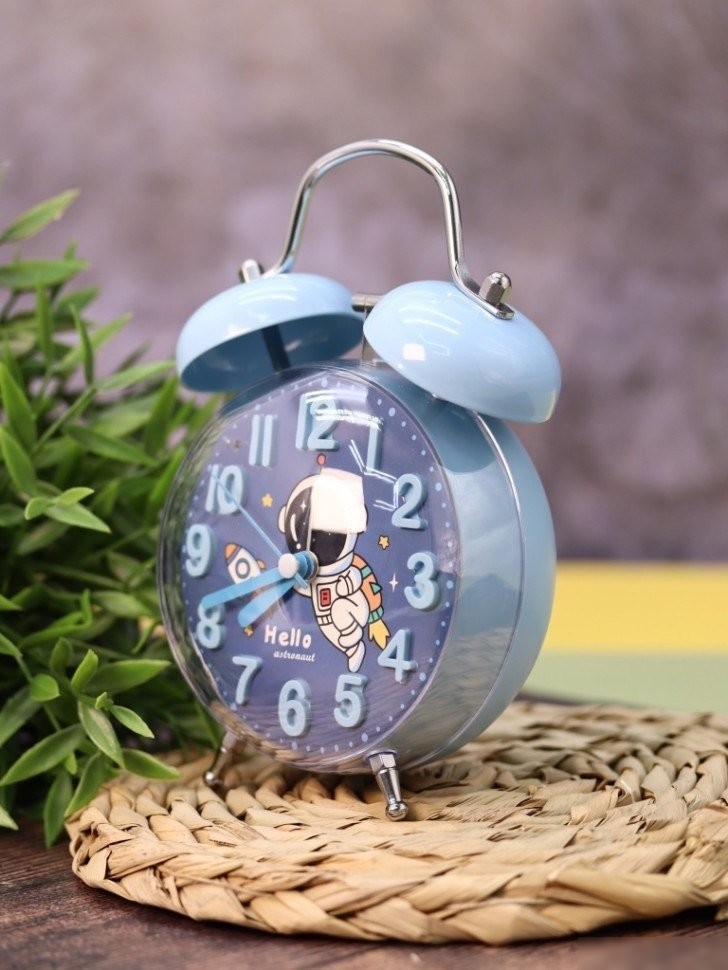Настольные часы ILikeGift Clear wake-up with animals HL-5140-04 (astronaut)
