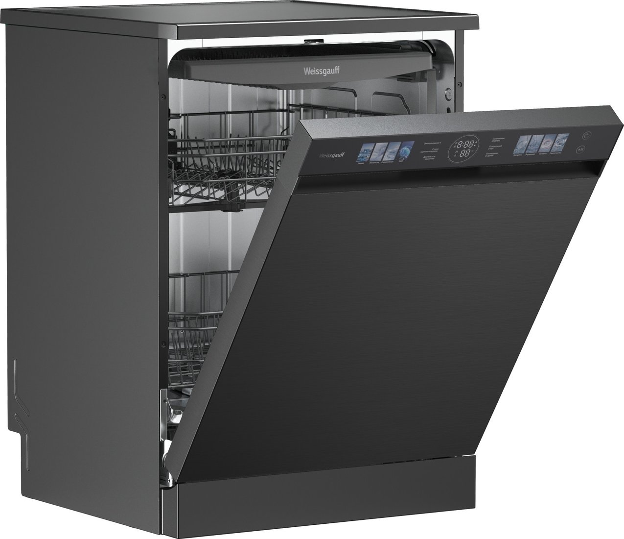Отдельностоящая посудомоечная машина Weissgauff DW 996 Touch Inverter Dual Fan Dry