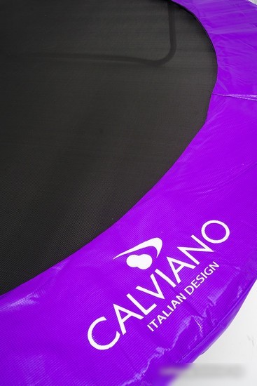 Батут Calviano Inside Master Purple 312 см - 10ft (внутренняя сетка, с лестницей)