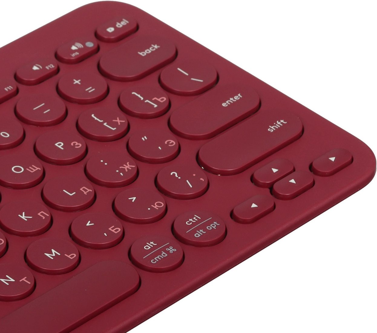 Клавиатура Logitech Multi-Device K380 Bluetooth 920-007655 (красный)