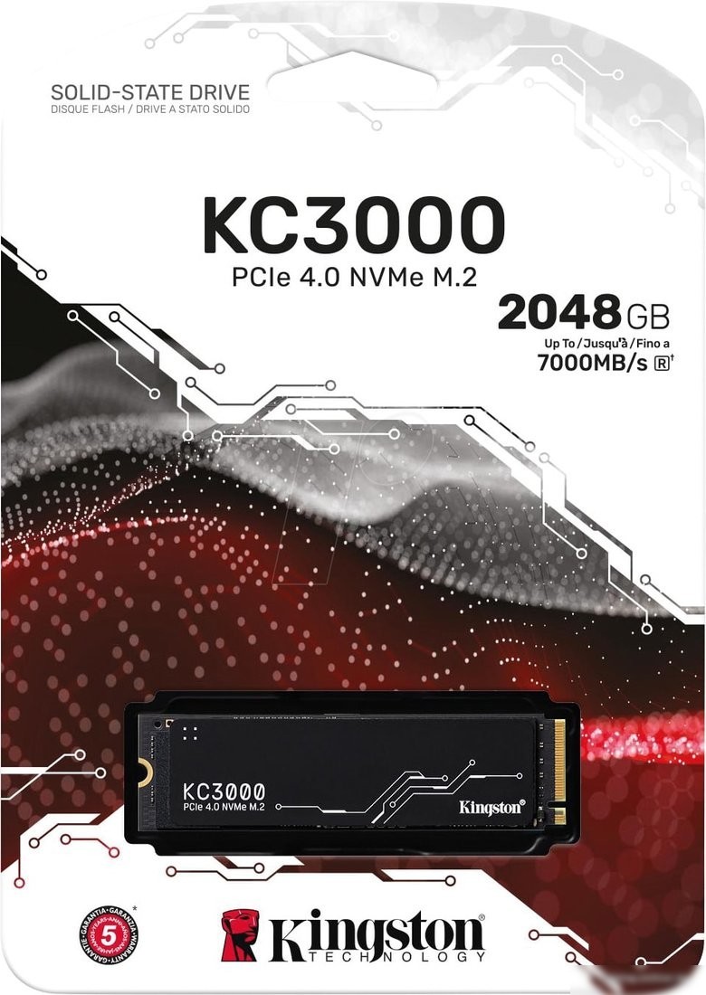 SSD Kingston KC3000 2TB SKC3000D/2048G