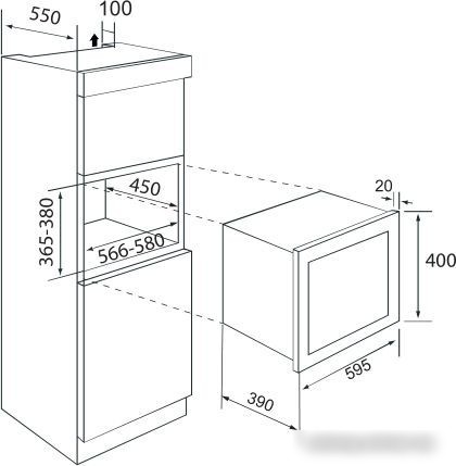 Микроволновая печь ZUGEL ZMO251B