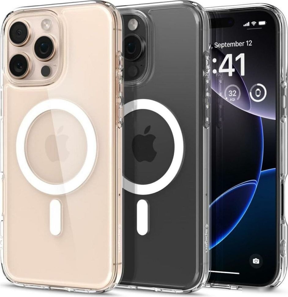 Чехол для телефона Spigen Ultra Hybrid Mag Magsafe для iPhone 16 Pro Max White