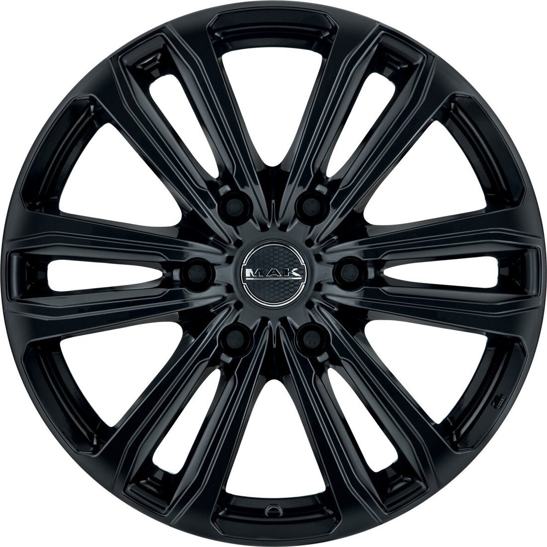Литые диски MAK Safari 6 17x7.5" 6x139.7мм DIA 106.2мм ET 25мм Gloss Black