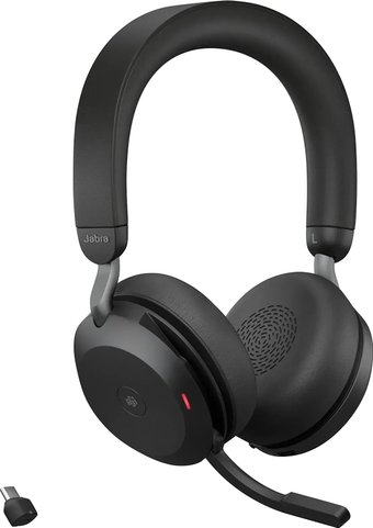 Офисная гарнитура Jabra Evolve2 75 MS Stereo USB-C (черный)