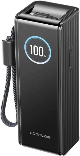 Внешний аккумулятор EcoFlow Rapid 25000mAh (с кабелями 100 Вт, 170 Вт, черный)