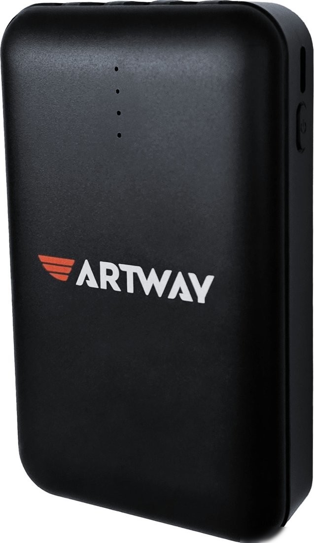 Внешний аккумулятор Artway PB-10000 10000mAh (черный)