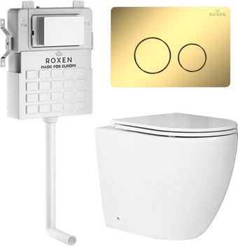 Унитаз приставной Roxen Attach 868666