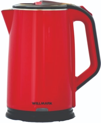 Электрочайник Willmark WEK-2012PS (красный/черный)