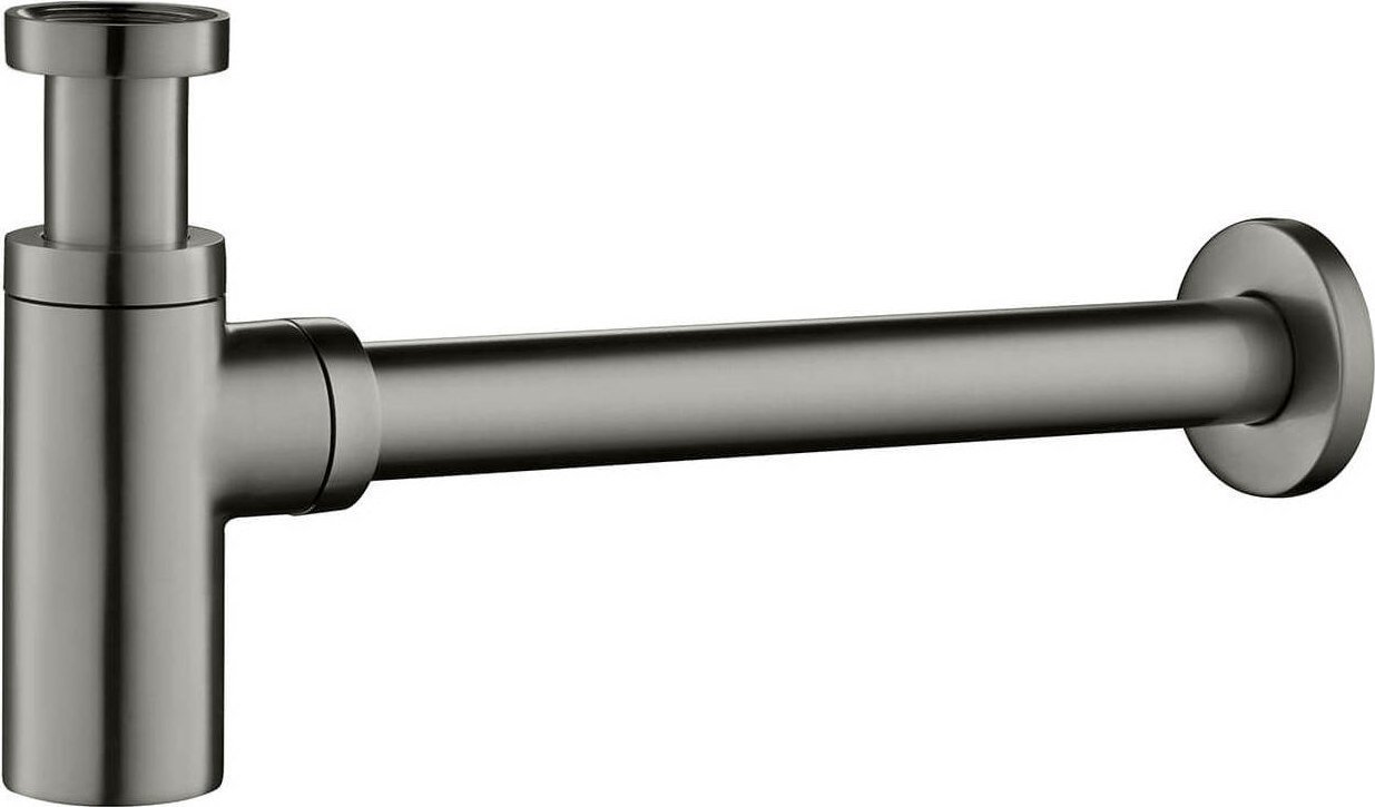 Сифон Aquatek AQ6012BGM (черный хром)