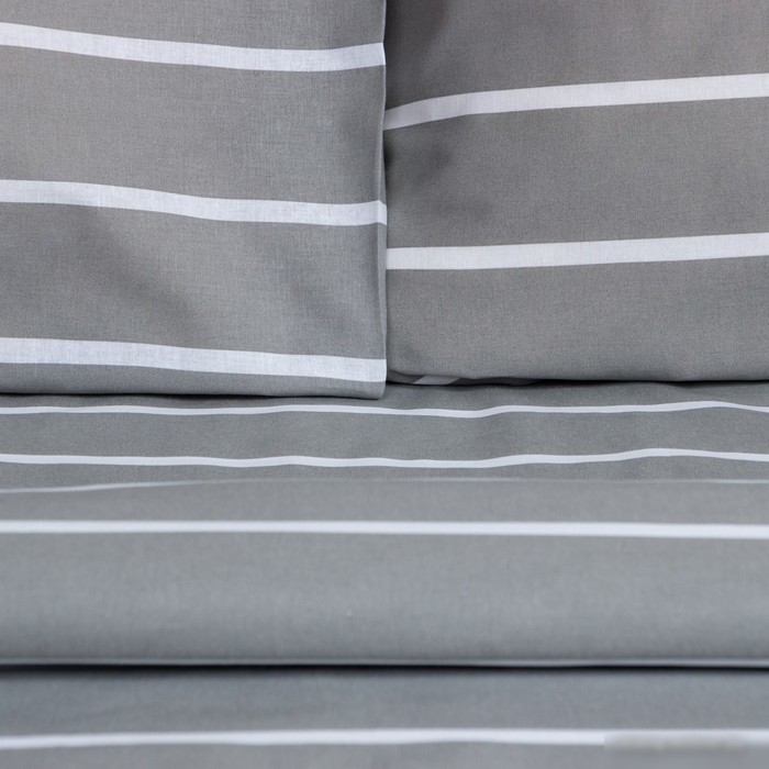 Постельное белье Этель Gray stripes 6632213