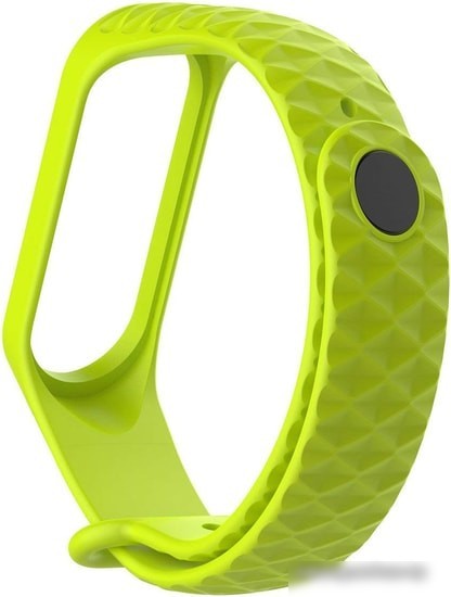 Ремешок Xiaomi ребристый для Mi Band 3 (салатовый)